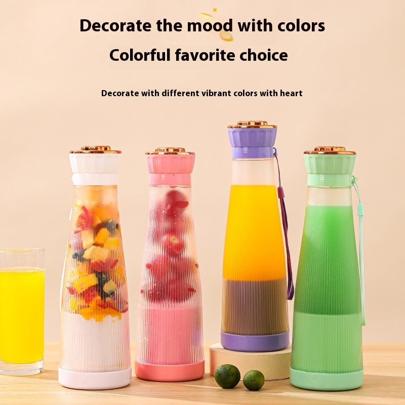 Mini Electric Juicer Cup – 400ML USB Rechargeable Blender