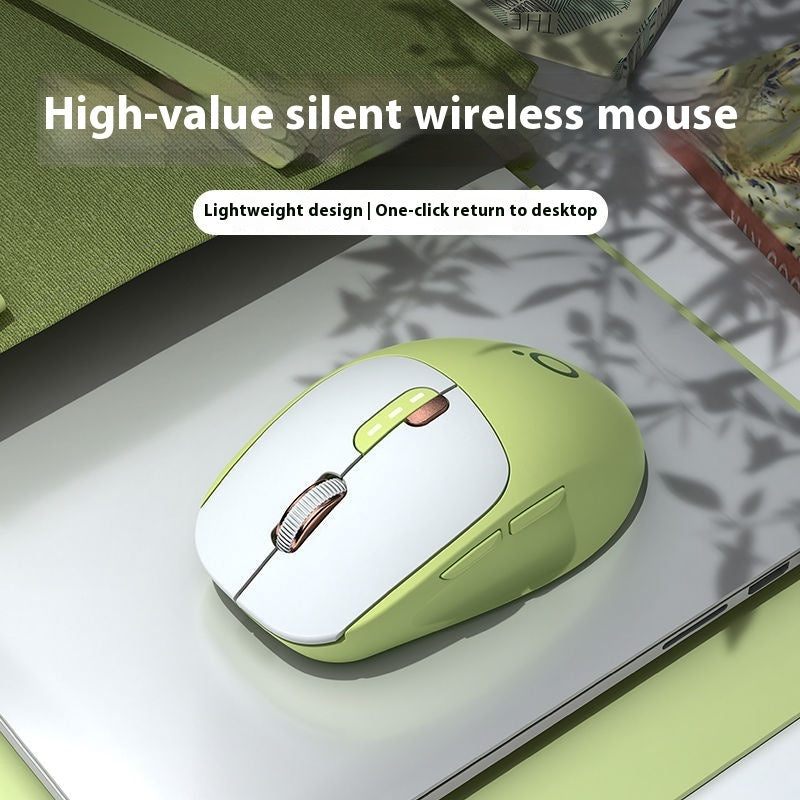 Mute Wireless Bluetooth Mouse Computer Office Mouse