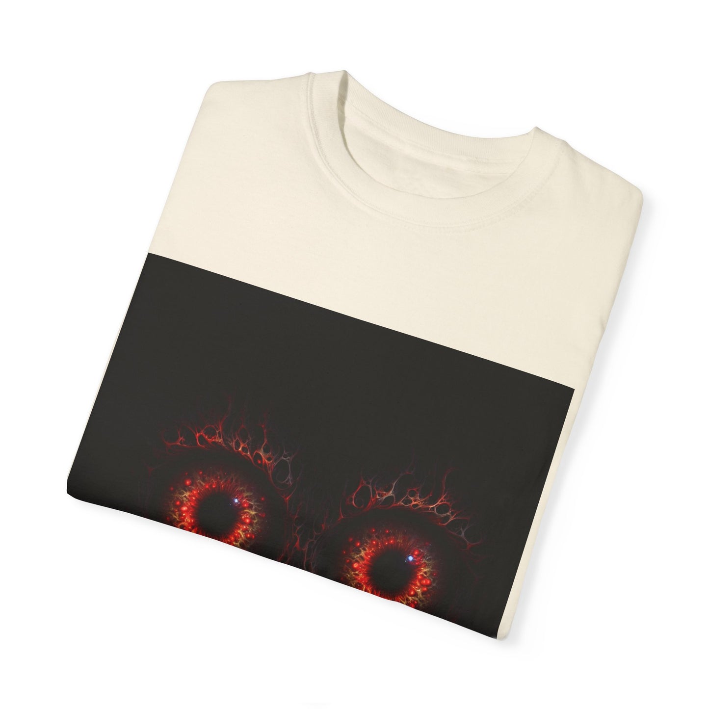 Halloween Unisex T-shirt with Scary Eyes Design