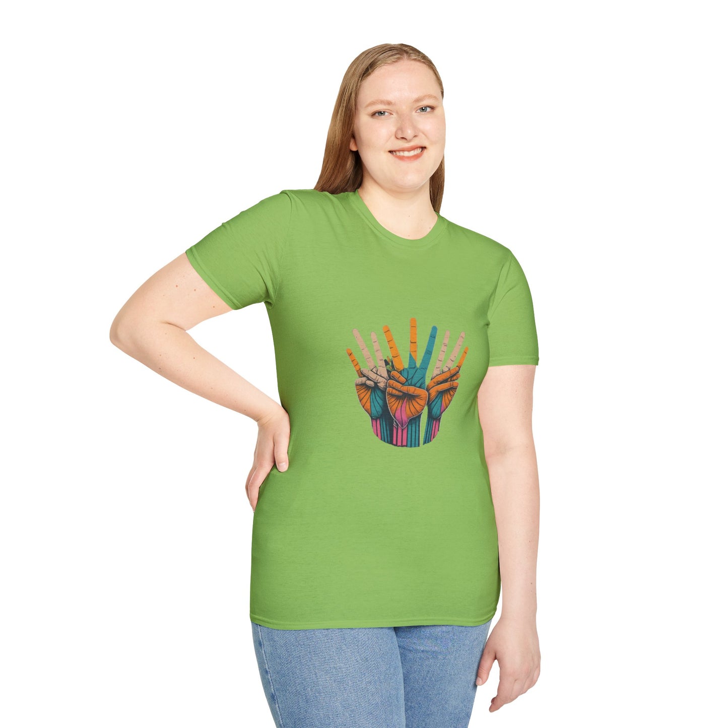 Finger Fun Unisex Softstyle T-Shirt