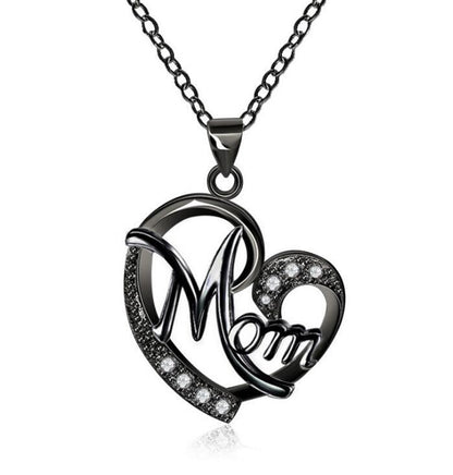 Heart-Shaped Diamond Necklace | Mother's Day Gift