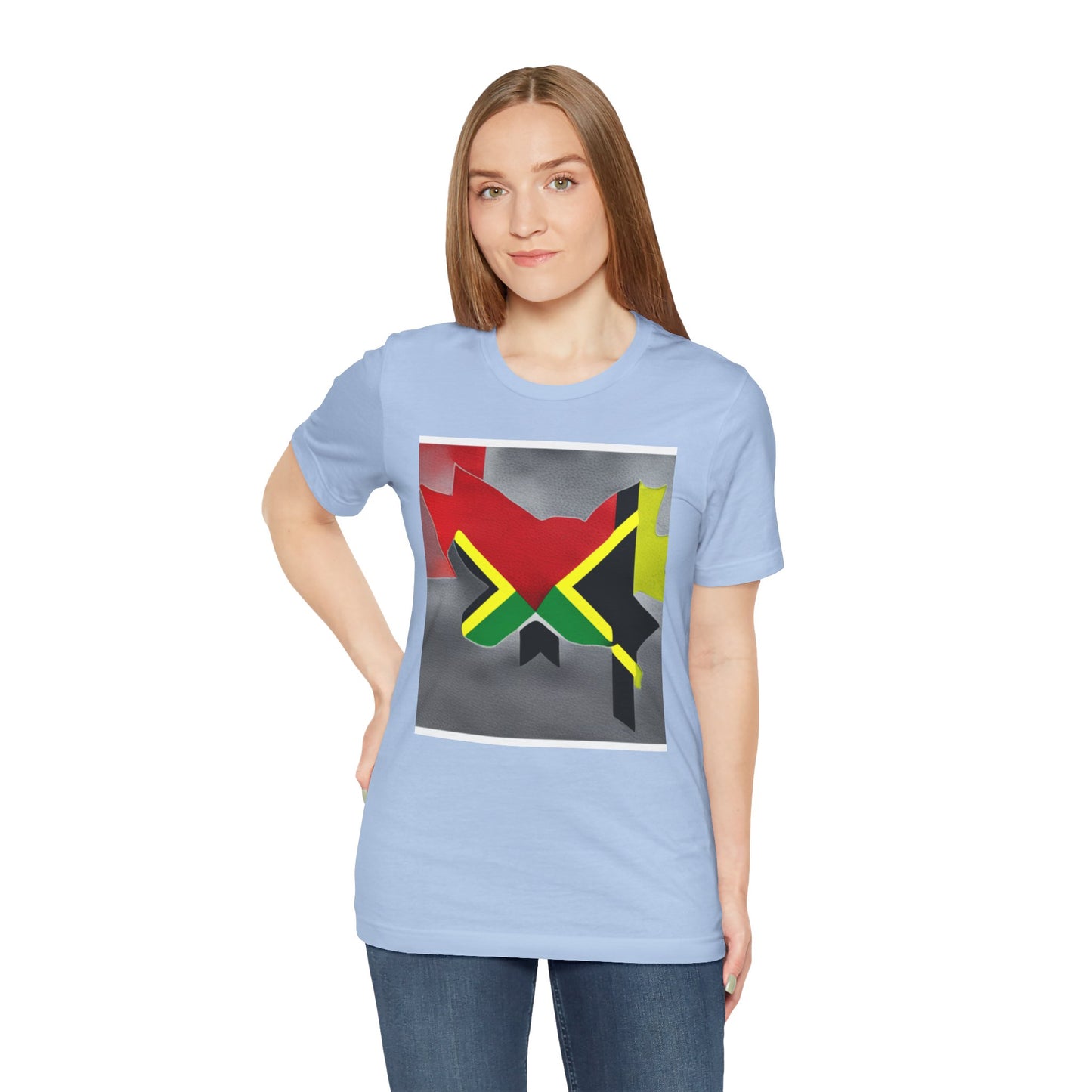 Unisex Jersey Short Sleeve Tee for Jamaicans-Canadians