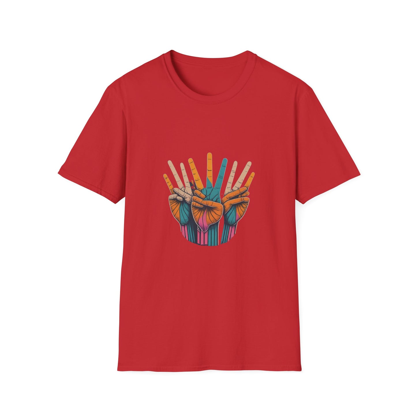 Finger Fun Unisex Softstyle T-Shirt