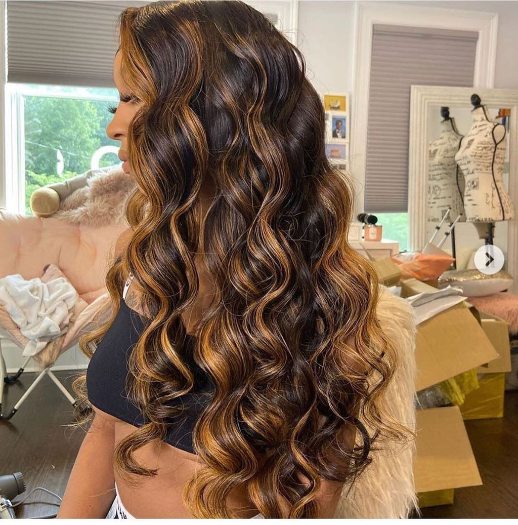 Blonde Body Wave Human Hair Wig - Star Fashion Highlights