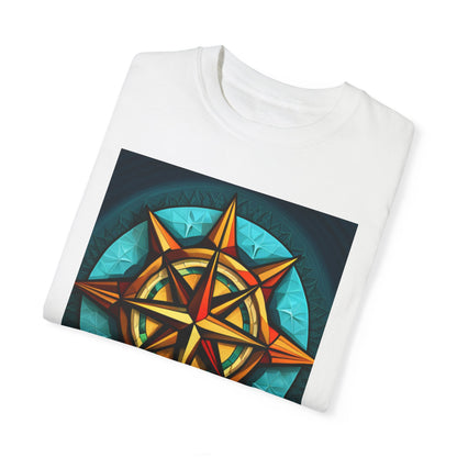 Calypso Compass Unisex Garment-Dyed T-shirt