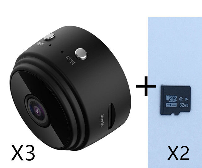 Mini WiFi Security Camera 1080P | Wireless Hidden Nanny Cam for Home Surveillance