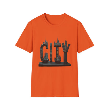 Unisex Softstyle  city tee shirt