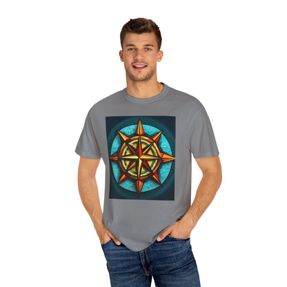 Calypso Compass Unisex Garment-Dyed T-shirt