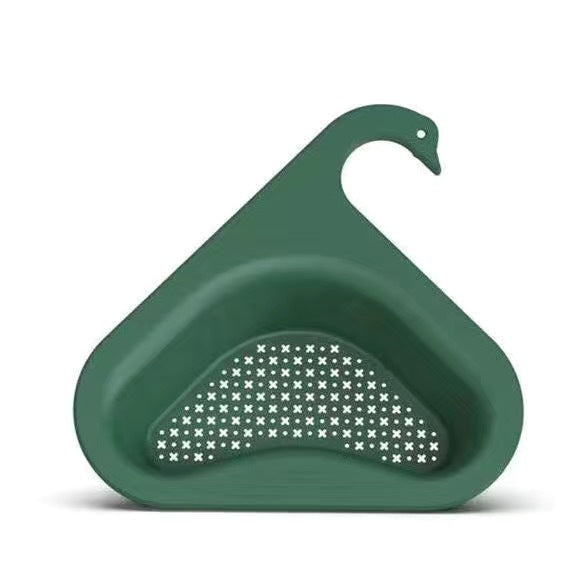 Swan Drain Basket for Kitchen Sink - Wet and Dry Separation