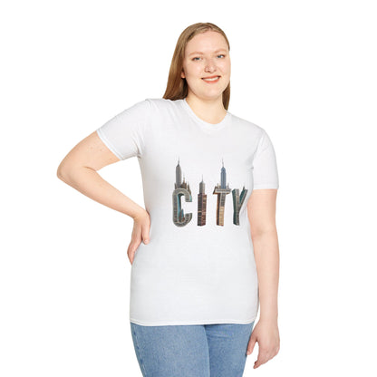 Unisex Softstyle  city t shirt