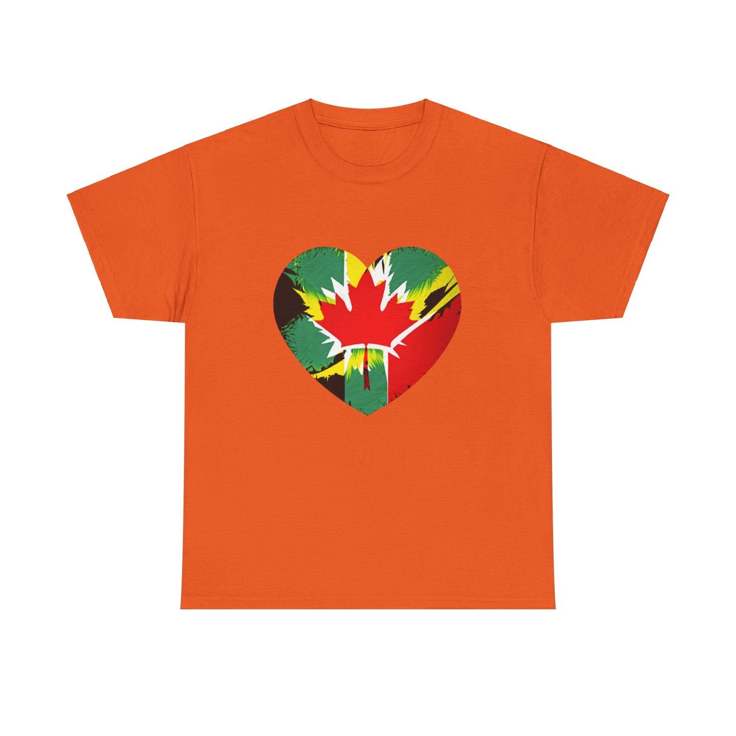 Jamaican-Canadian pride: Unisex Heavy Cotton Tee