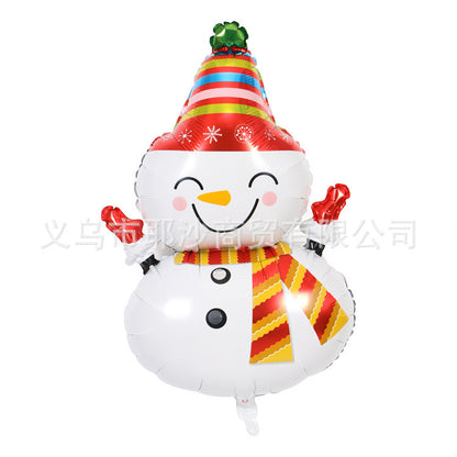 Christmas decoration aluminum film balloon