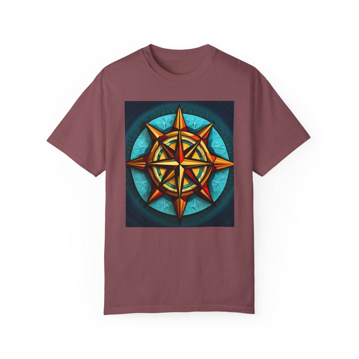 Calypso Compass Unisex Garment-Dyed T-shirt