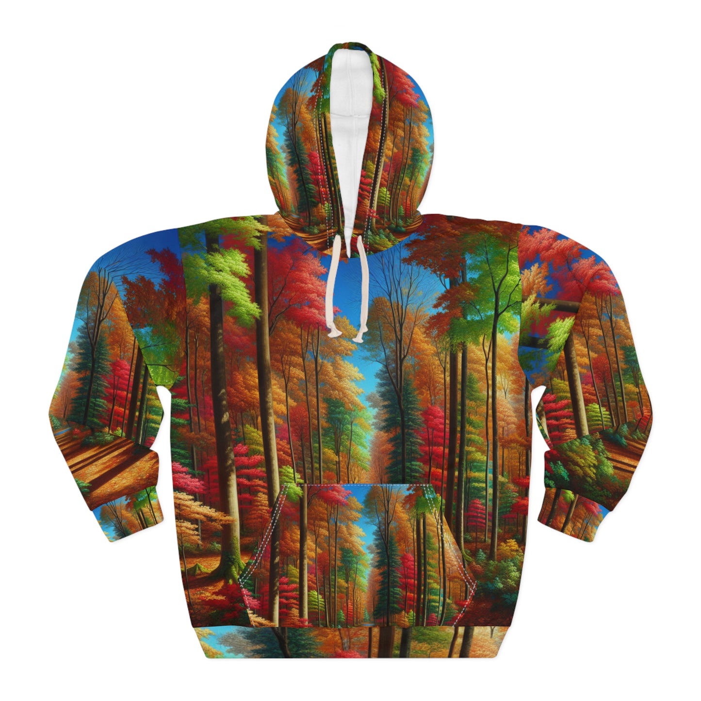 Fall Color Unisex Pullover Hoodie