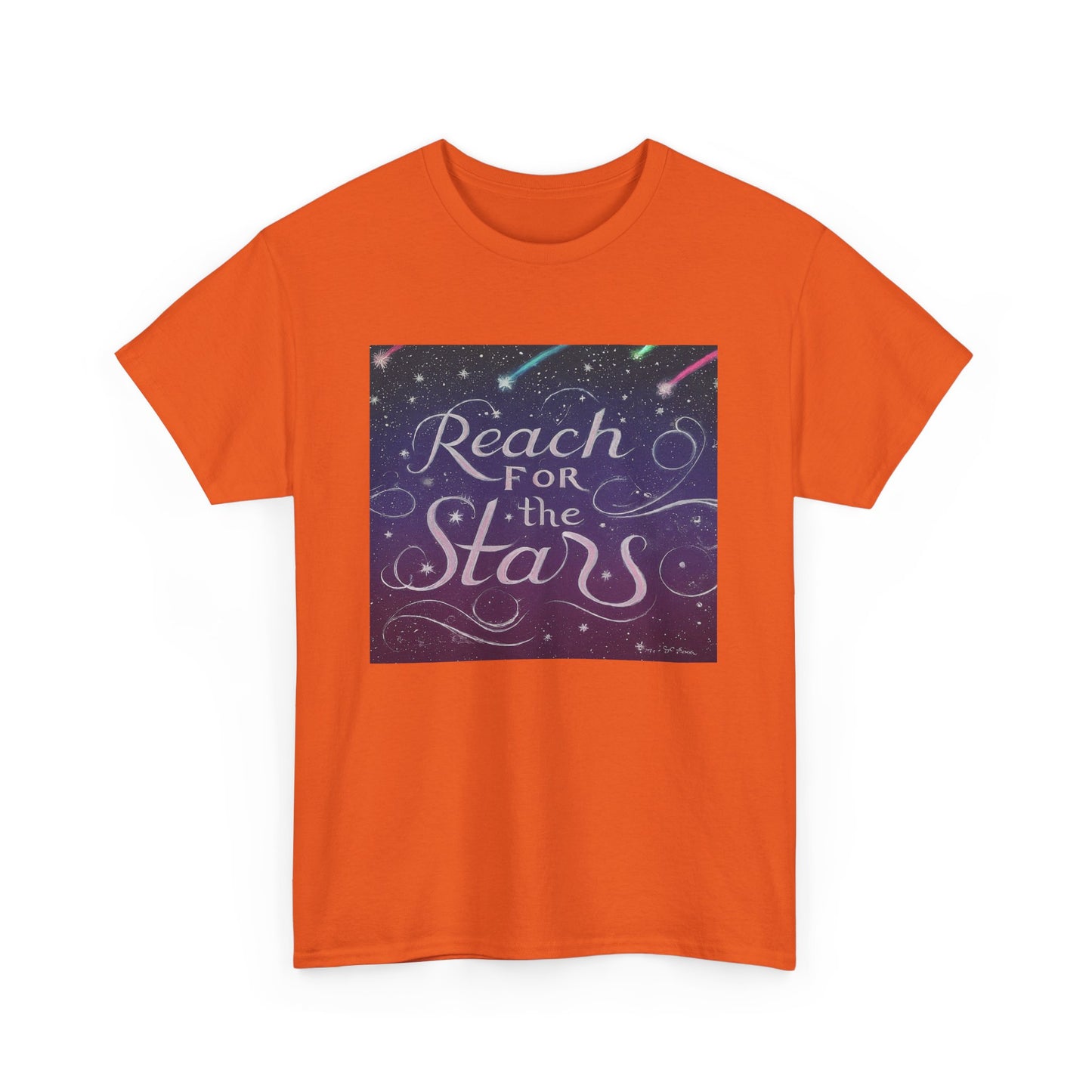 Unisex Heavy Cotton  reach for the star Tee