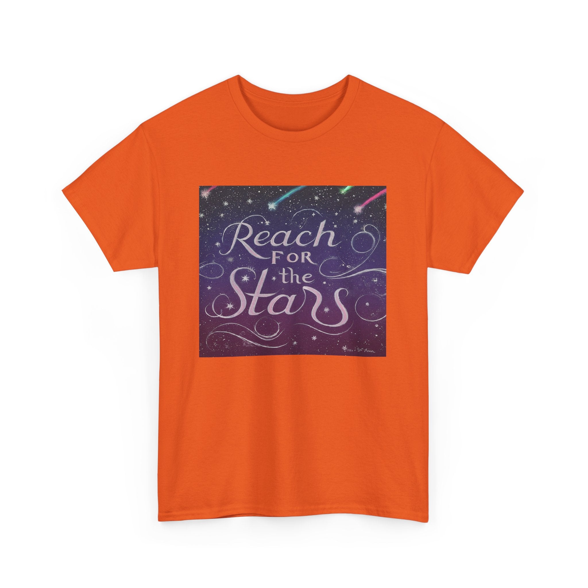 Unisex Heavy Cotton  reach for the star Tee