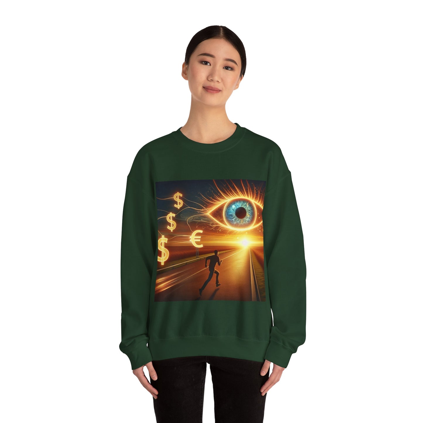 Unisex sweatshirt - Chase the Vision, Not the Money