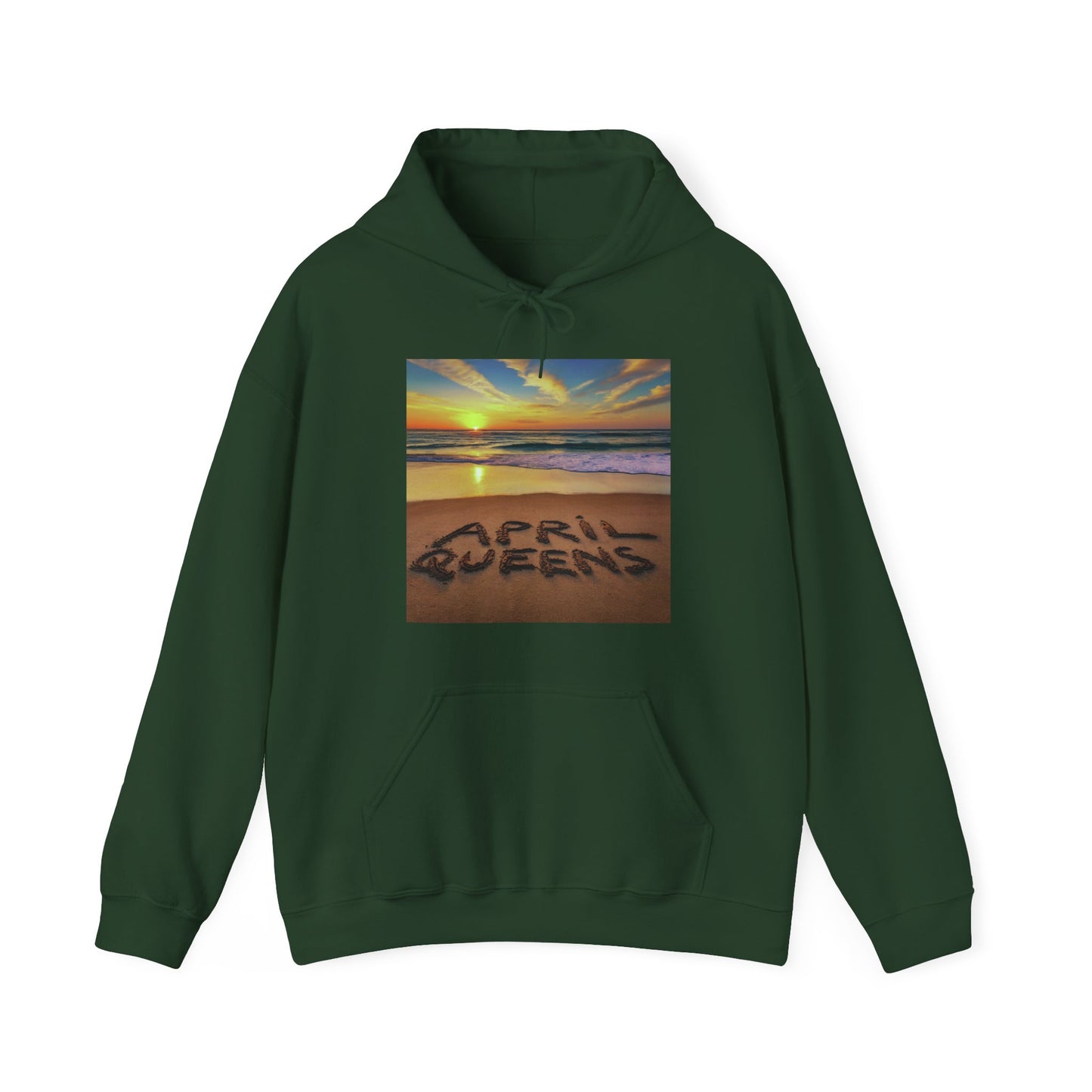 April queen Unisex Heavy Blend™ Hooded Sweatshirt