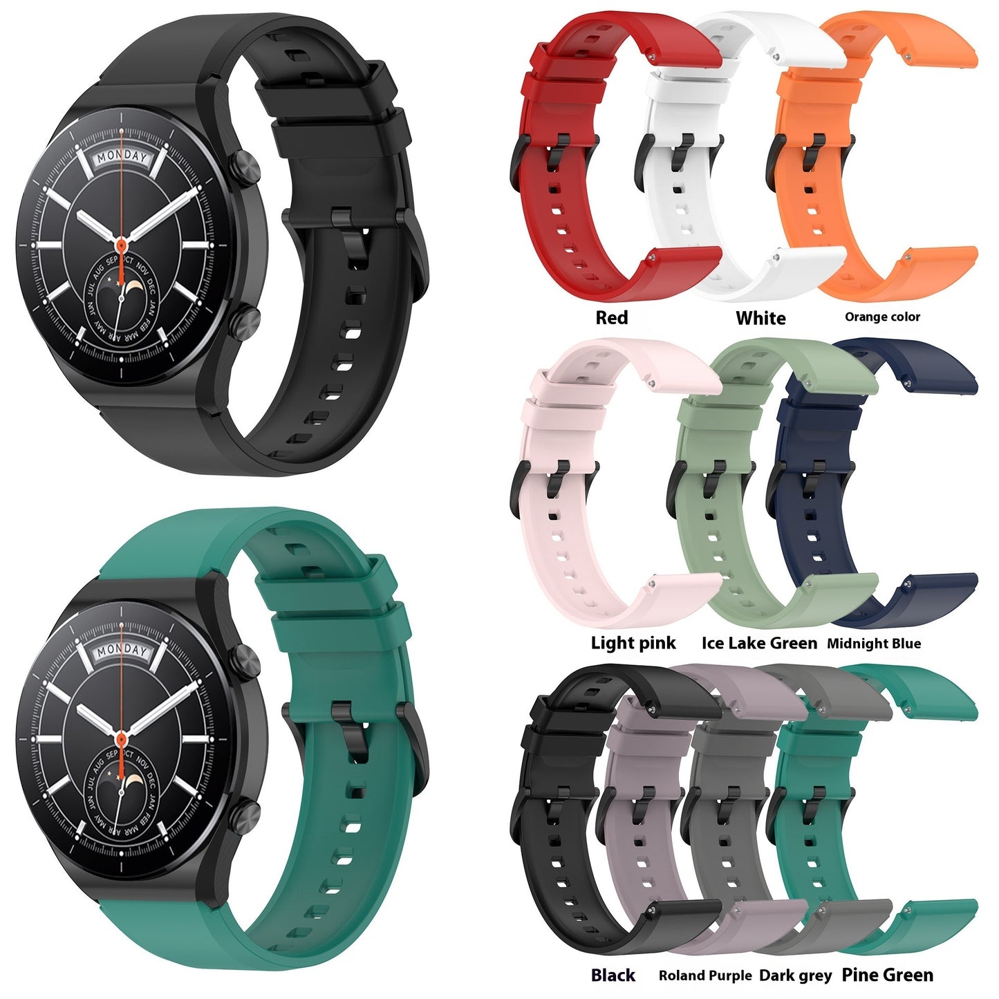 Suitable For Xiaomi Watch S1 Silicone Strap