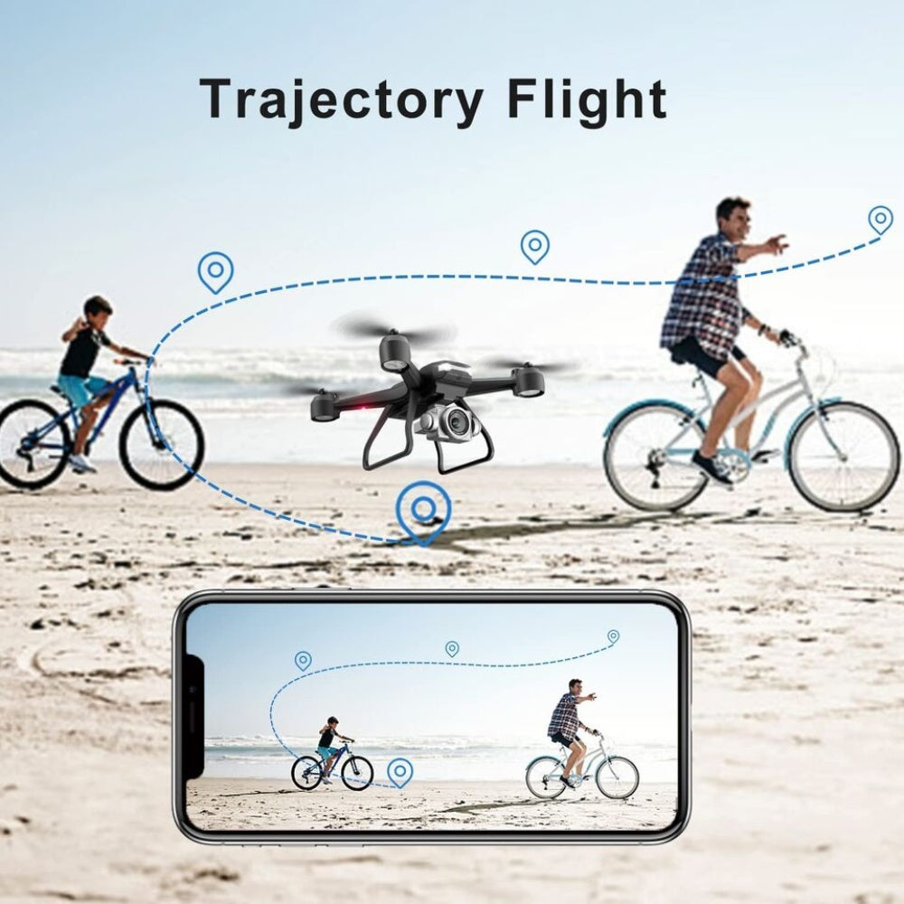 V14 FPV Drone with 1080P HD Camera | Voice & Gesture Control | 30-Min Flight Time