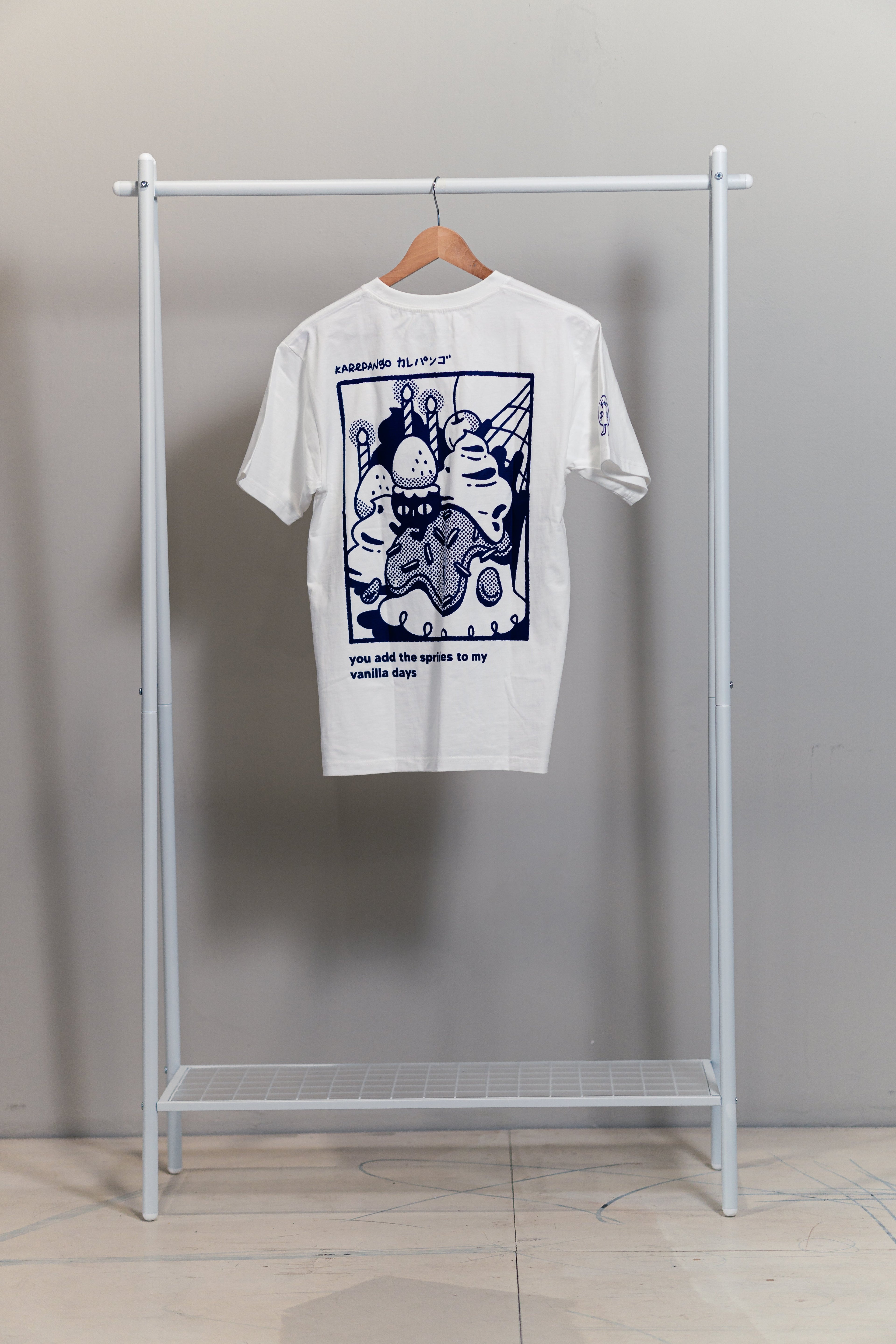 KURIMU: Screenprinted short sleeve t-shirt-4