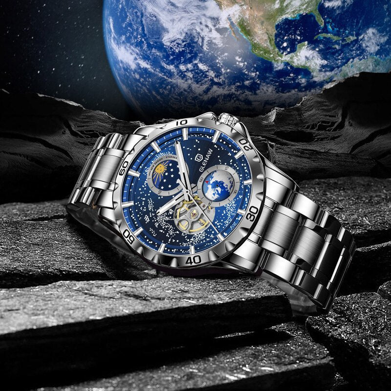 Luxury Men's Stainless Steel Watch – Stylish & Durable | Shop Now