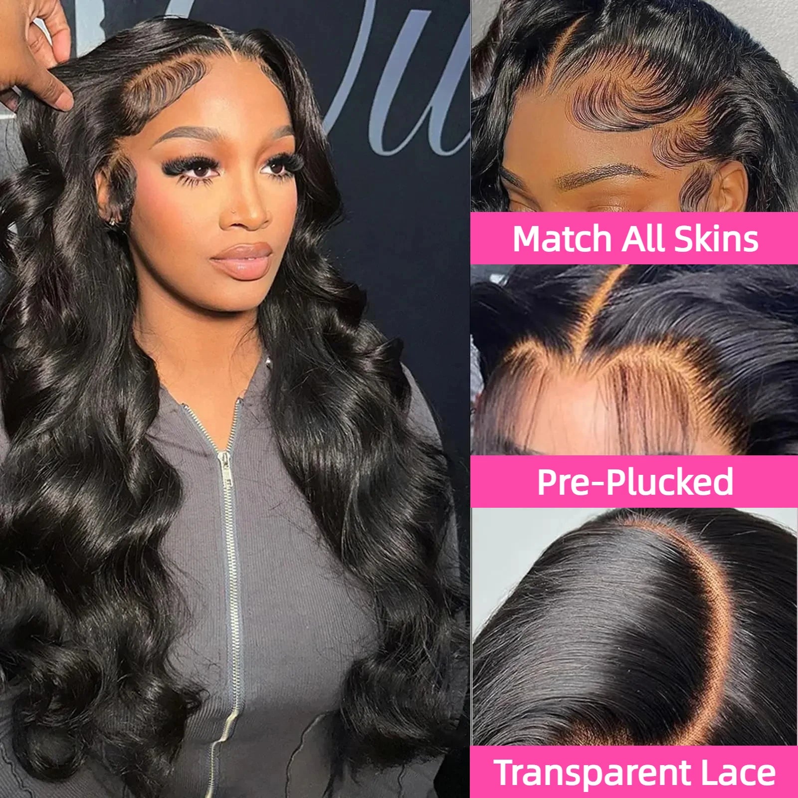 Brazilian Body Wave Lace Front Wig | 13x4 & 13x6 HD Lace | 180%-200% Density | 16"-40"