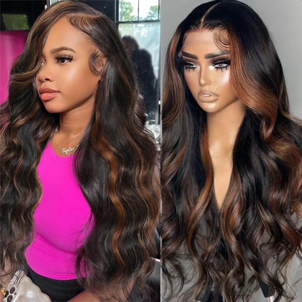FB30 Body Wave HD Lace Front Wig | Brazilian Human Hair | 13x4 & 13x6 | 180% & 200% Density | 18–46 Inch
