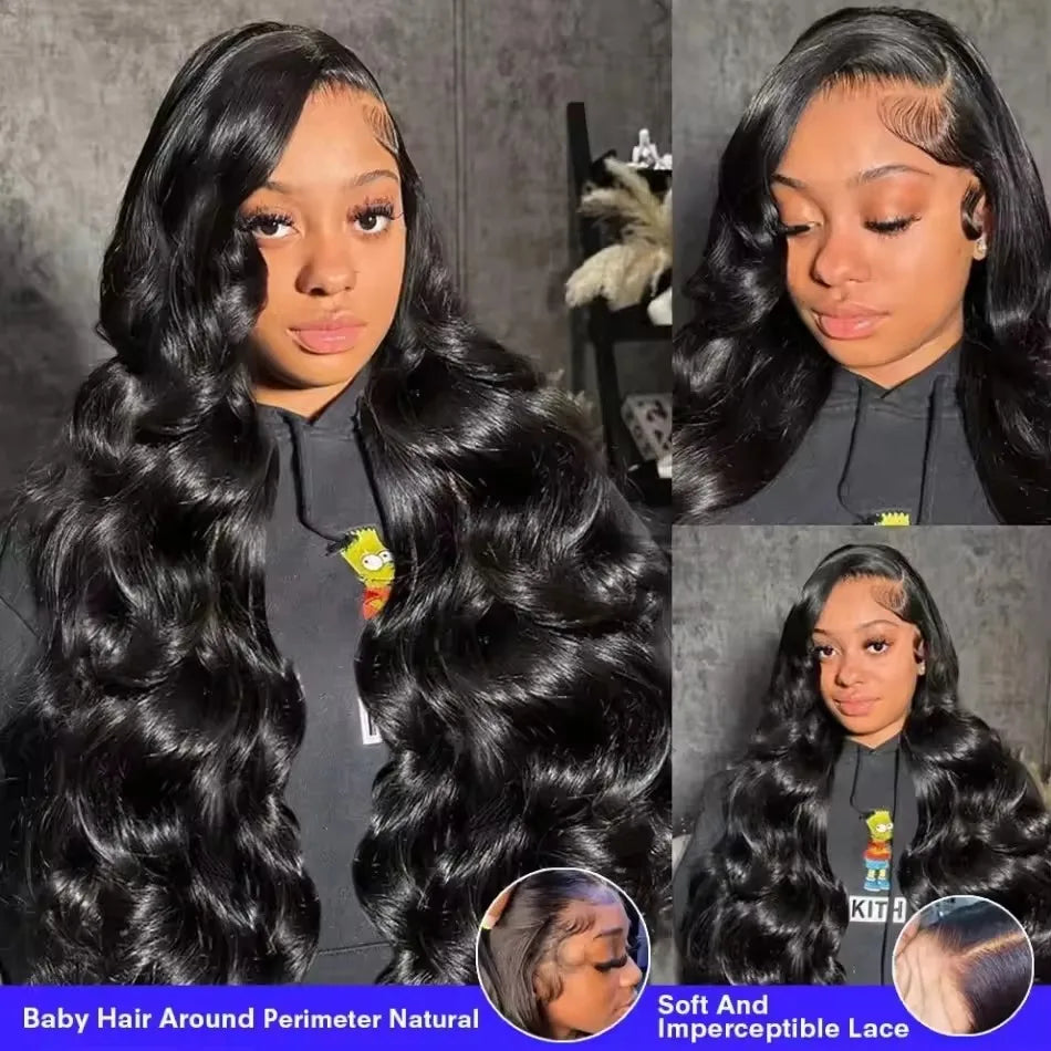 Brazilian Body Wave HD Lace Front Wig | 13x4 & 13x6 | 180% & 250% Density | 20"-40"