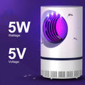 Bug Zapper Electric Mosquito Killer USB Rechargeable Insect Attractant Trap Low Noise Fly Zappers for Home Indoor Outdoor Patio