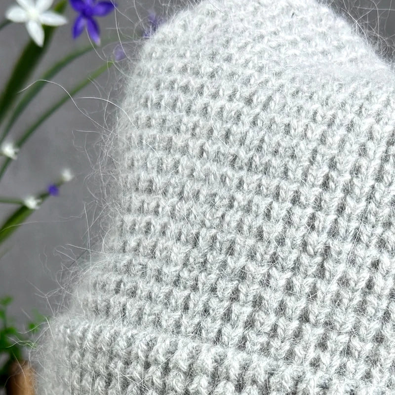 High quality New cartoon Rabbit fur beanies hats Winter Hat for women girl big size Warm Cat ears Ski Hat﻿ ﻿