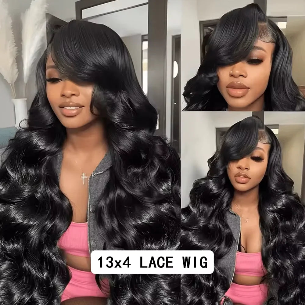 250 Density Body Wave HD Lace Front Wig | 13x4 & 13x6 Glueless | Pre-Plucked | 14"-42"