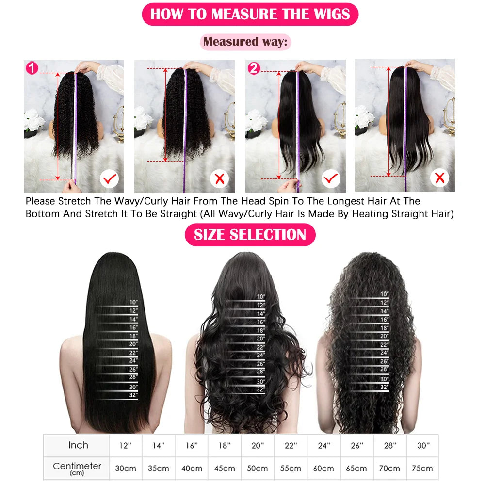 Brazilian Body Wave HD Lace Front Wig | 13x4 & 13x6 | 180% & 250% Density | 20"-40"