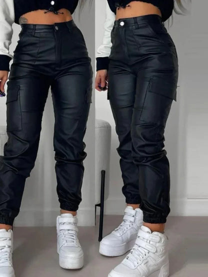 Affordable M2K Trends Vintage Black Cargo Pants for Women