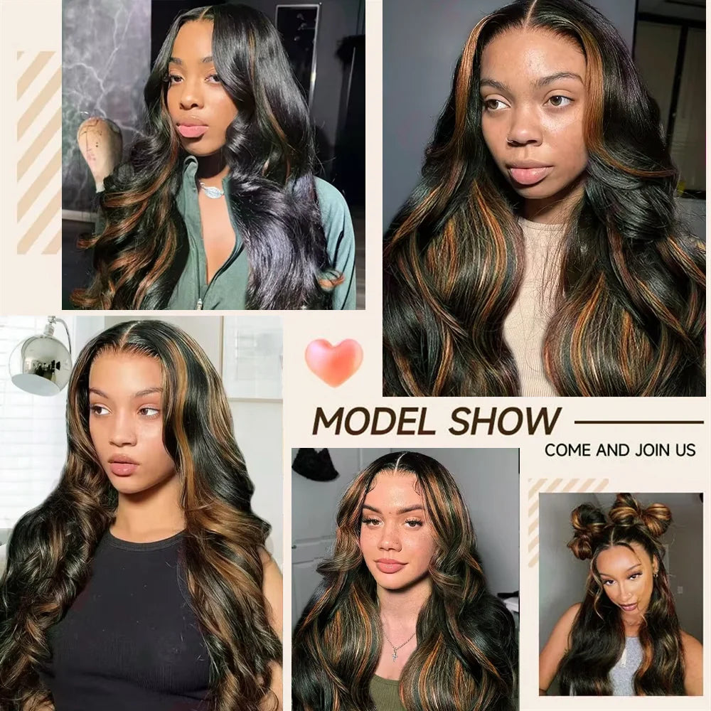 FB30 Body Wave HD Lace Front Wig | Brazilian Human Hair | 13x4 & 13x6 | 180% & 200% Density | 18–46 Inch