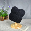 High quality New cartoon Rabbit fur beanies hats Winter Hat for women girl big size Warm Cat ears Ski Hat﻿ ﻿