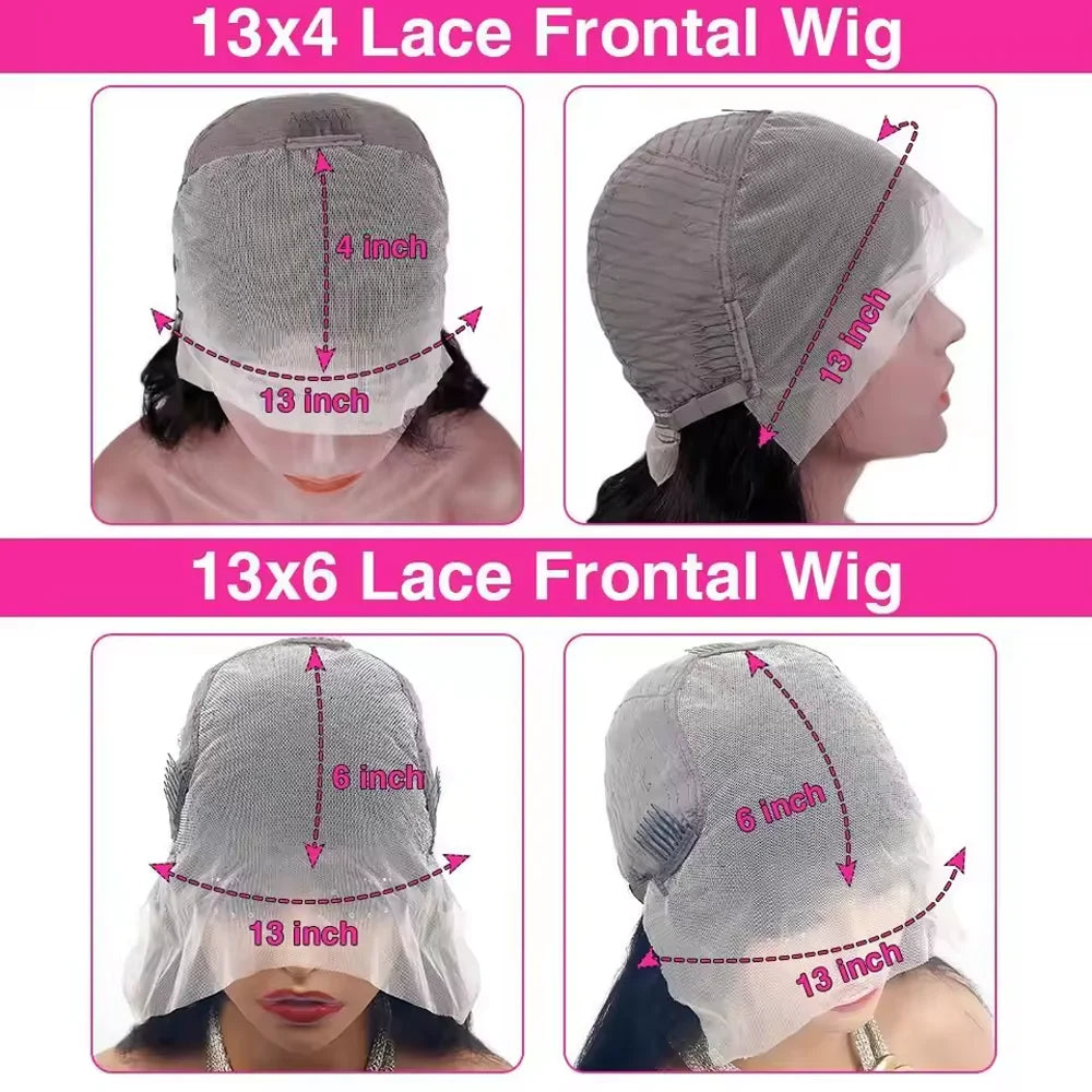 FB30 Body Wave HD Lace Front Wig | Brazilian Human Hair | 13x4 & 13x6 | 180% & 200% Density | 18–46 Inch