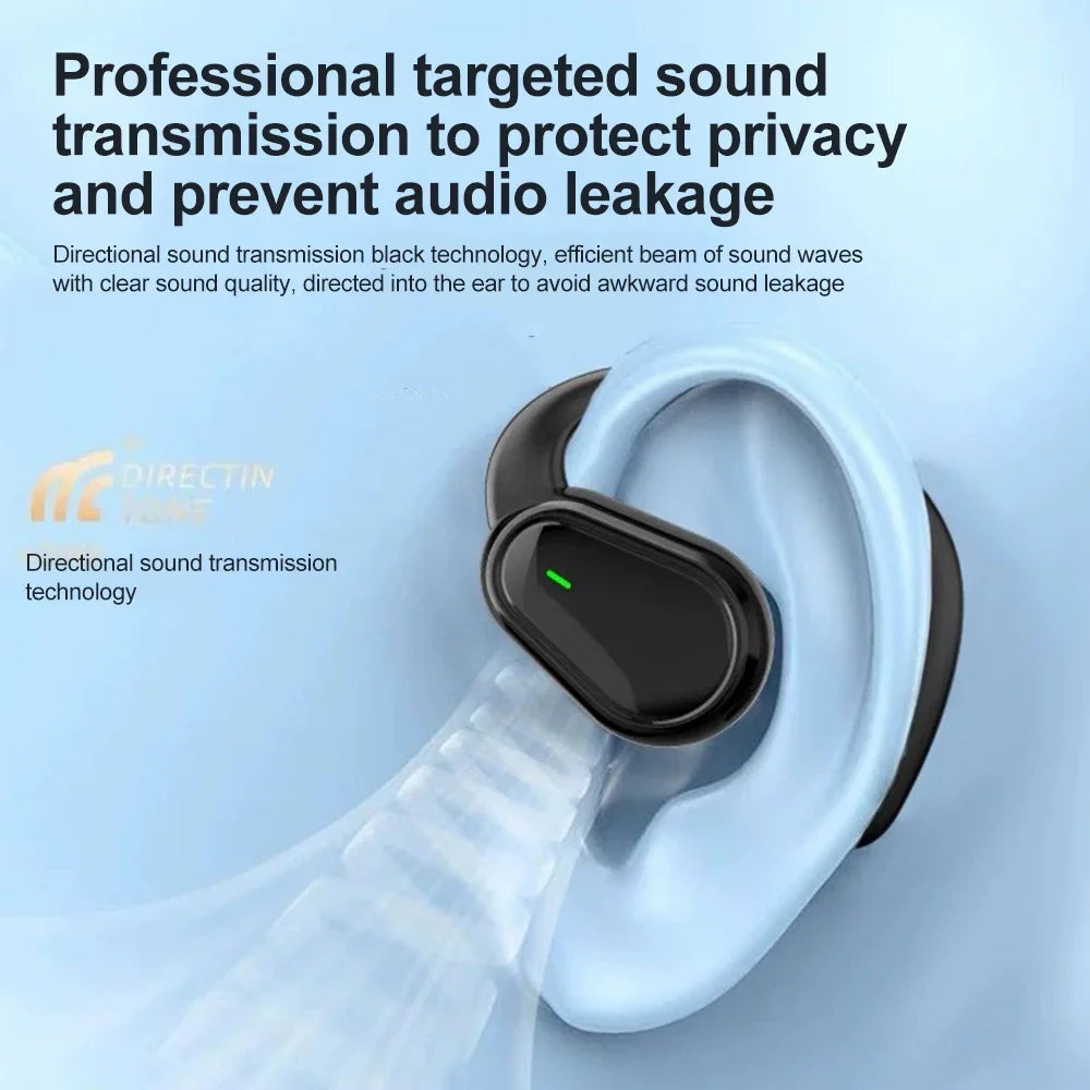 Wireless Ear Hook Earbuds – Bluetooth 5.3, ANC & HiFi Stereo
