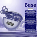 New Sport Earclip Wireless Headphone Bluetooth Earphone audífonos bluetooth inalámbrico Gaming LED Display for xiaomi huawei