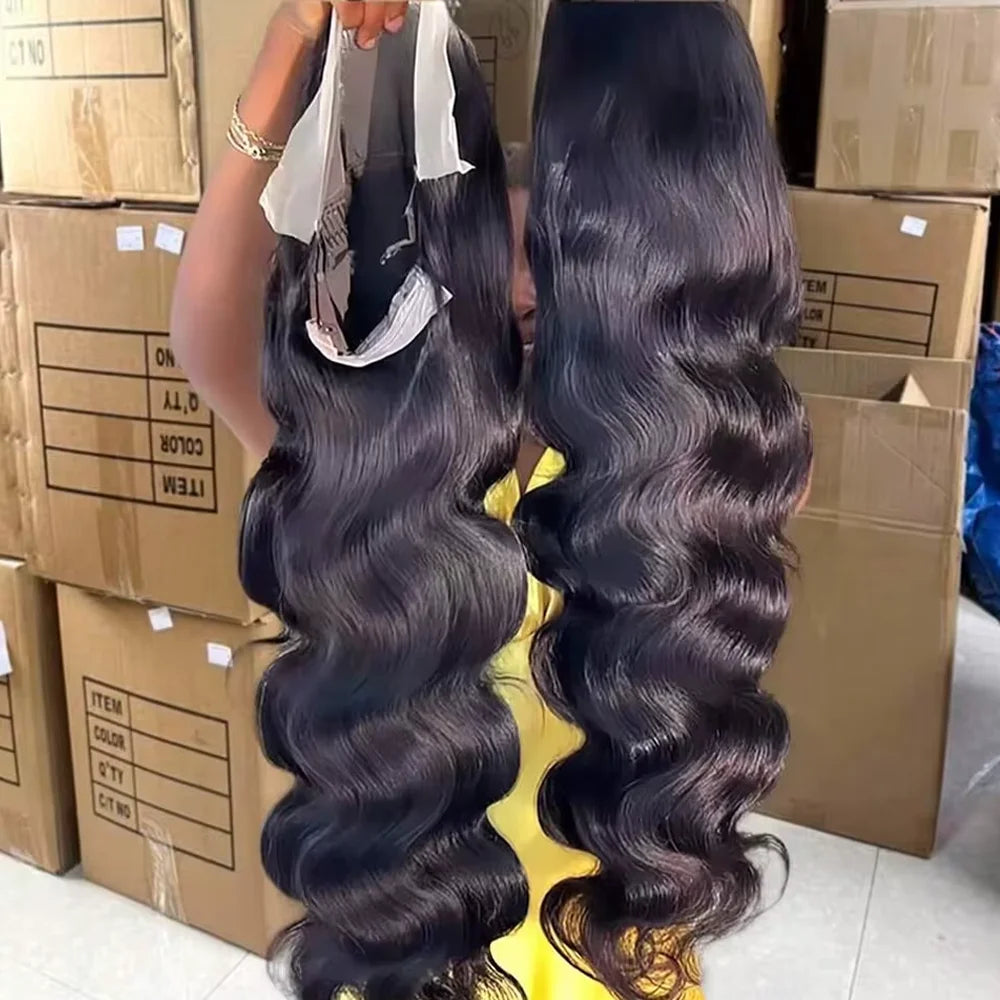 250 Density Body Wave HD Lace Front Wig | 13x4 & 13x6 Glueless | Pre-Plucked | 14"-42"
