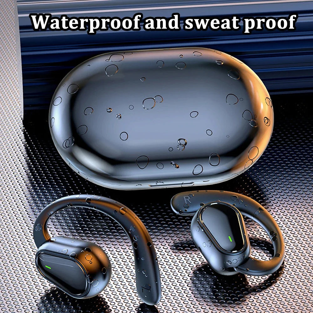 Wireless Ear Hook Earbuds – Bluetooth 5.3, ANC & HiFi Stereo