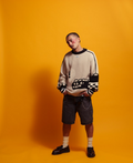 SNARP: Thick knit jacquard sweater-0