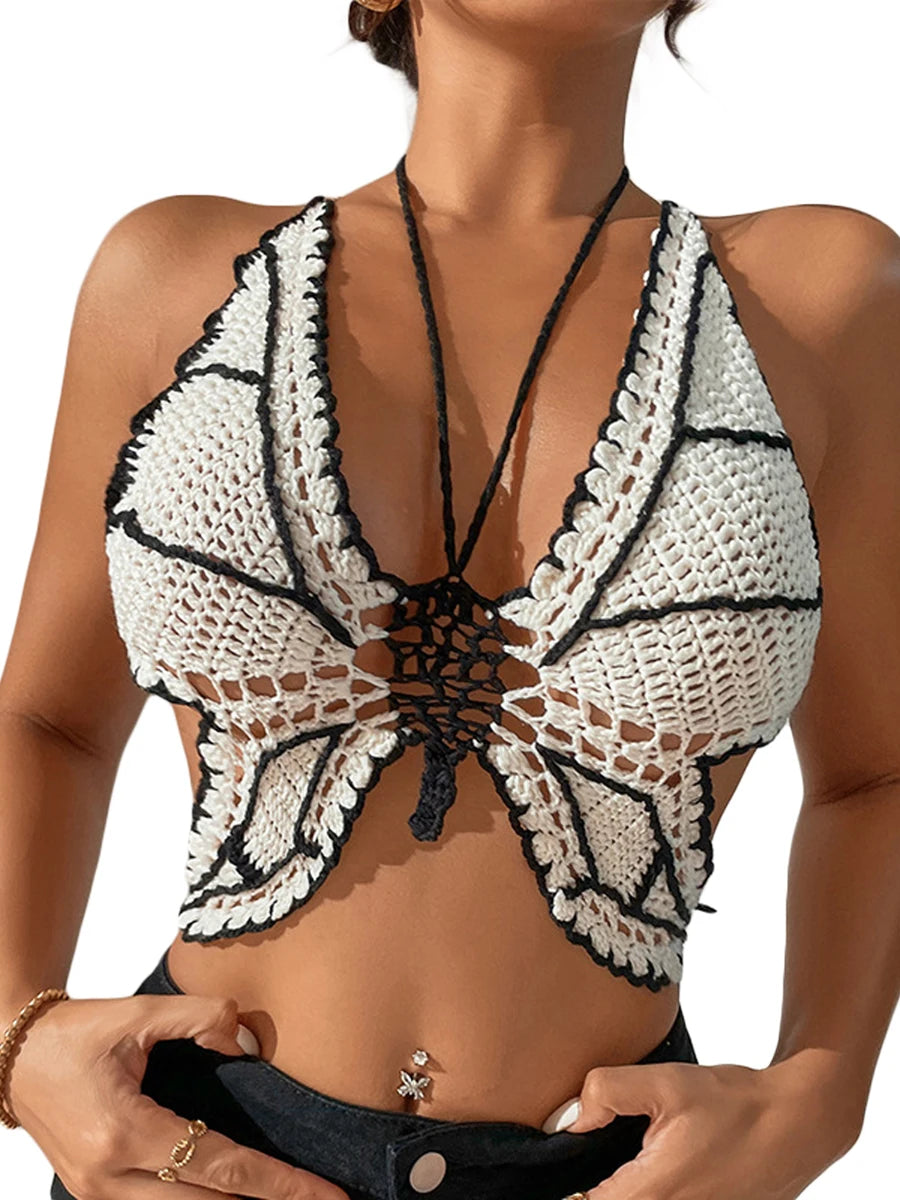 Top de bikini con mariposas asequible - M2K Trends