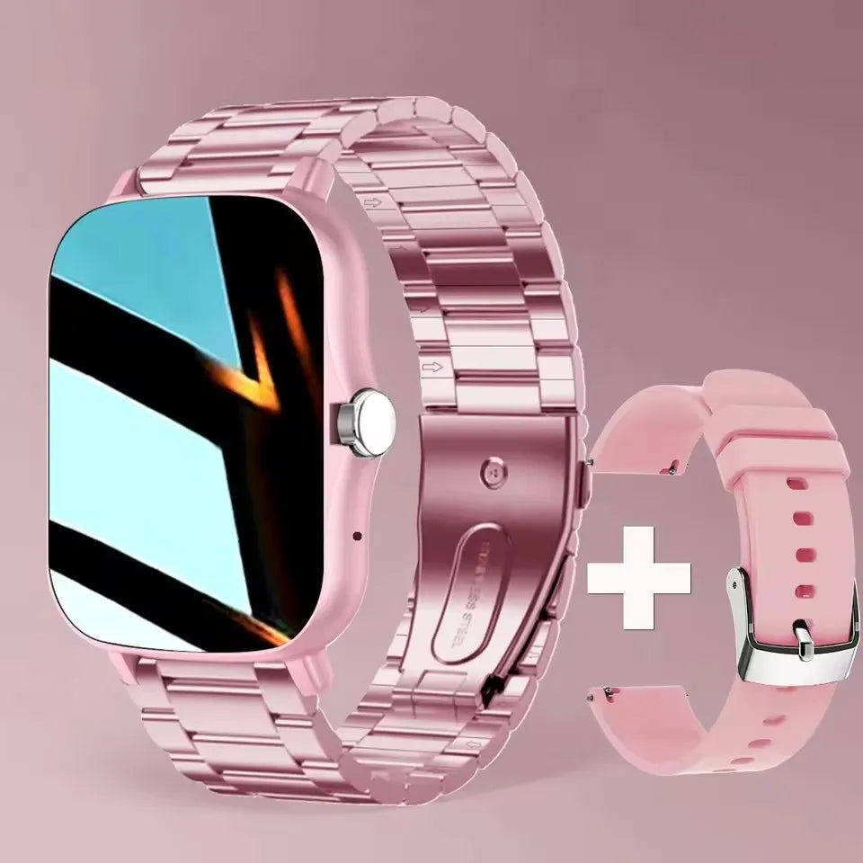 New Smart Watch 2.01 Inch HD Display Answer Make Call Message Preview Sport Modes smartwatch DIY Dial Weather Forecast Men Women