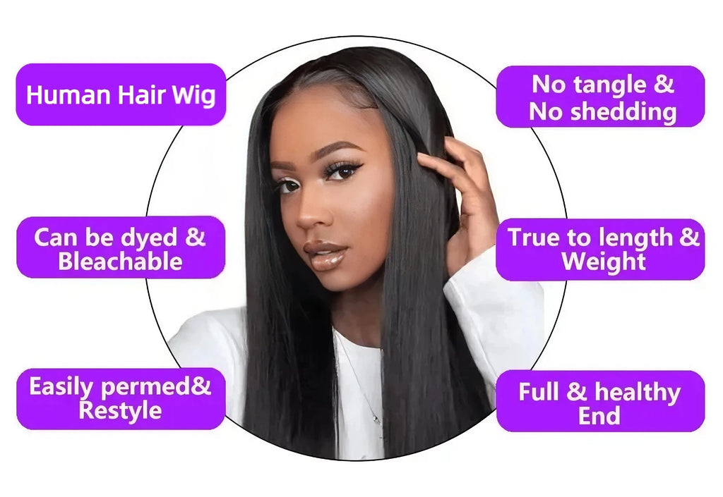 Brazilian Body Wave Lace Front Wig | 13x4 & 13x6 HD Lace | 180%-200% Density | 16"-40"