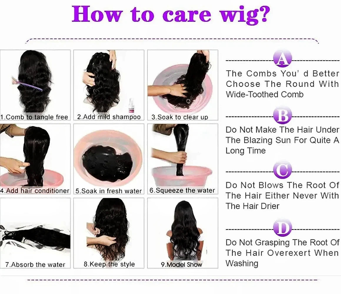 Brazilian Body Wave Lace Front Wig | 13x4 & 13x6 HD Lace | 180%-200% Density | 16"-40"