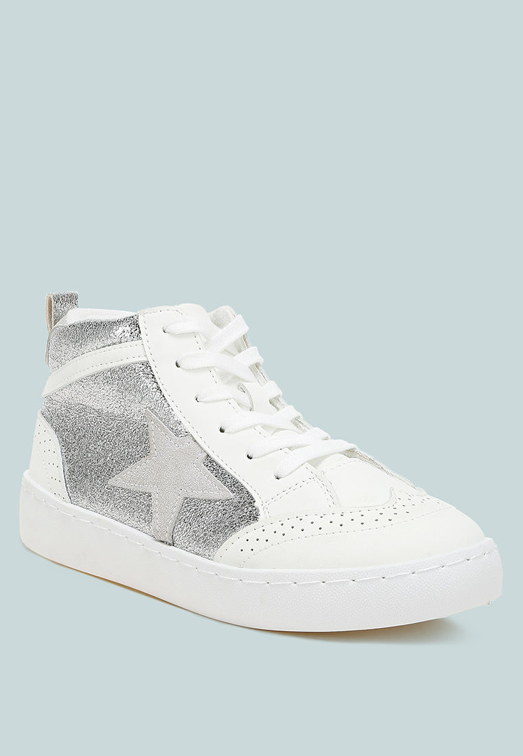 Sonic Star High Ankle Sneakers-2