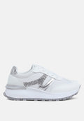 Tapers Glitter Detail Chunky Sneakers-0