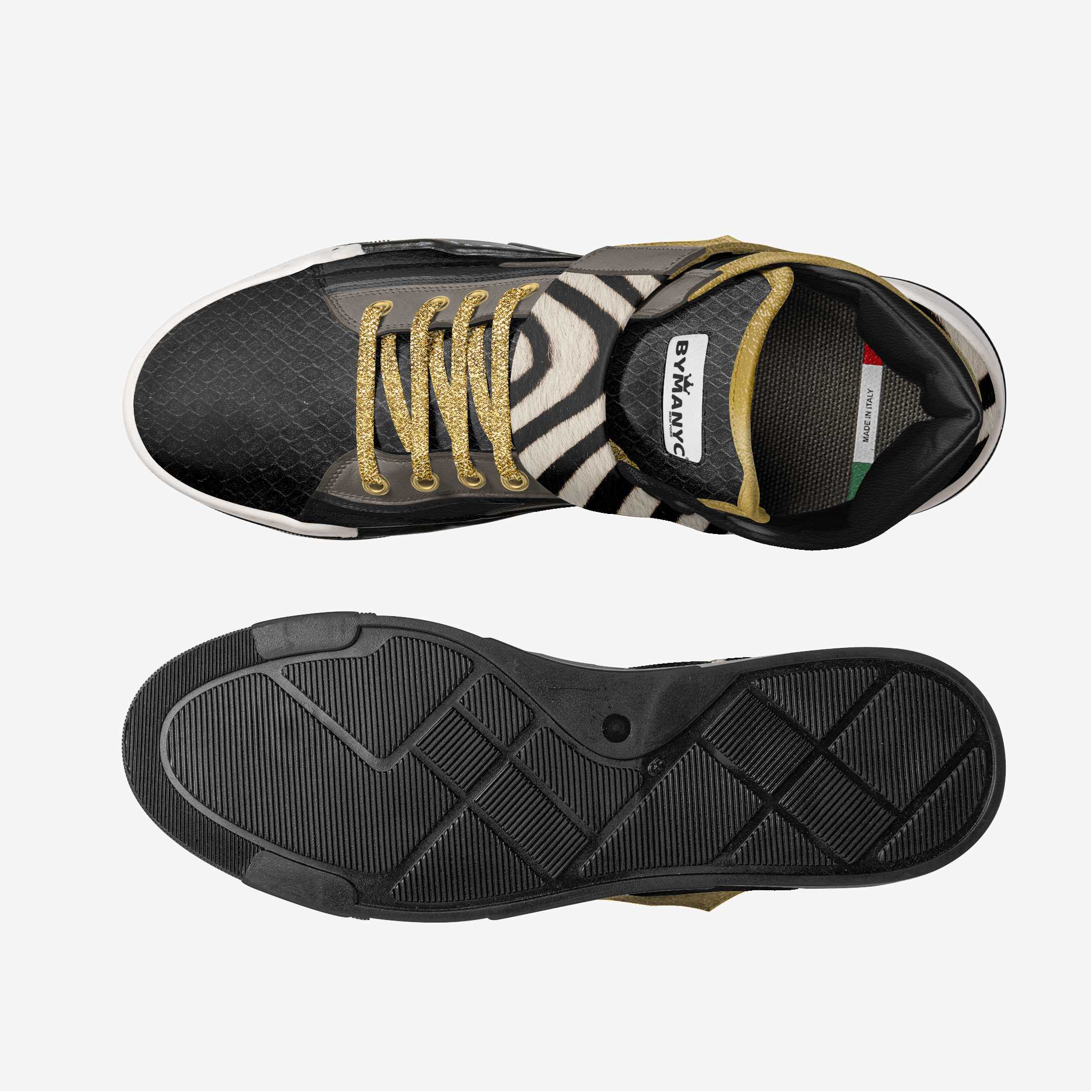 Vegan High-Top BYMANYC ® New York Chelsea Art Pulse-2