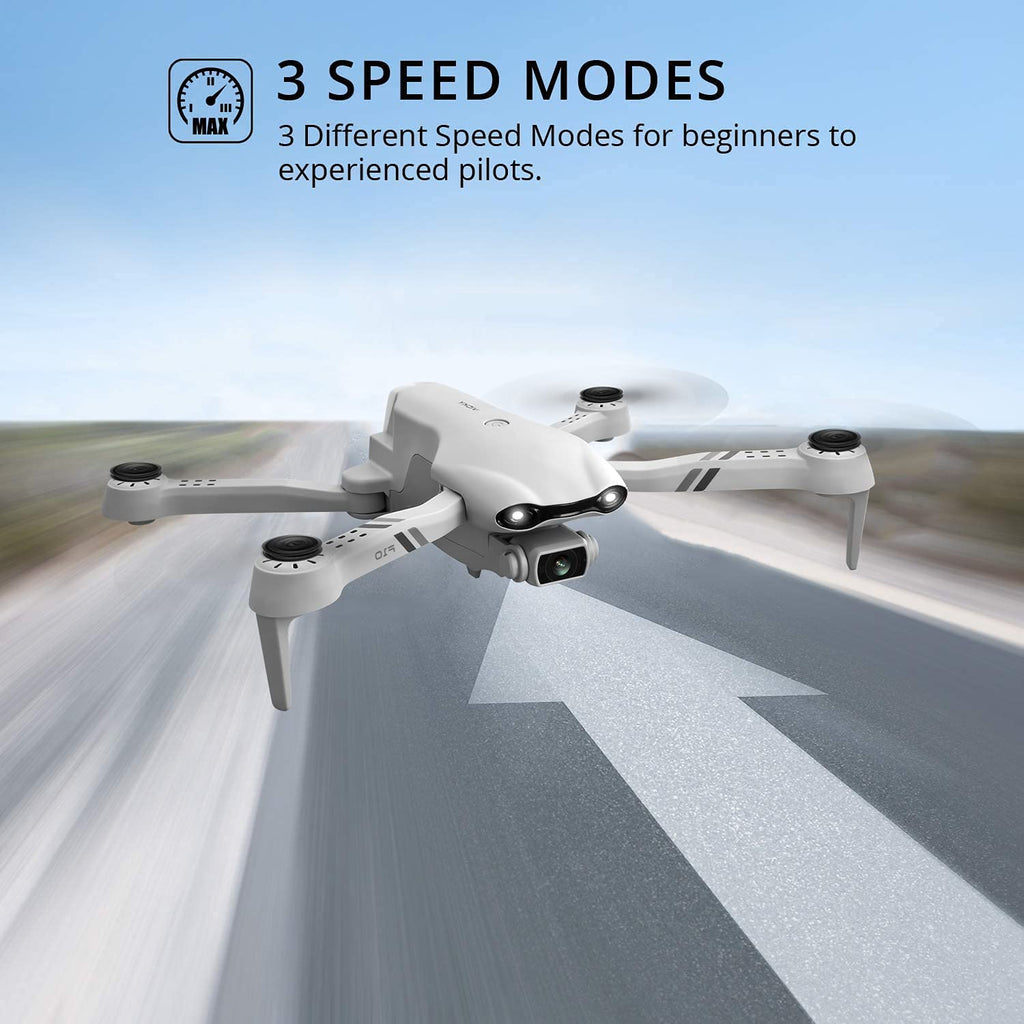 F10 Foldable Drone with 1080P HD FPV Camera | 32-Min Flight Time | WiFi RC Quadcopter